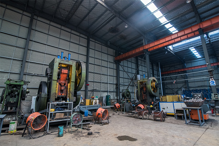 运城网架配件-锥头加工车间